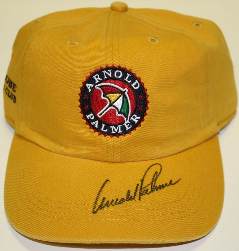 Lot Detail - Arnold Palmer Signed Latrobe Country Club Hat - JSA