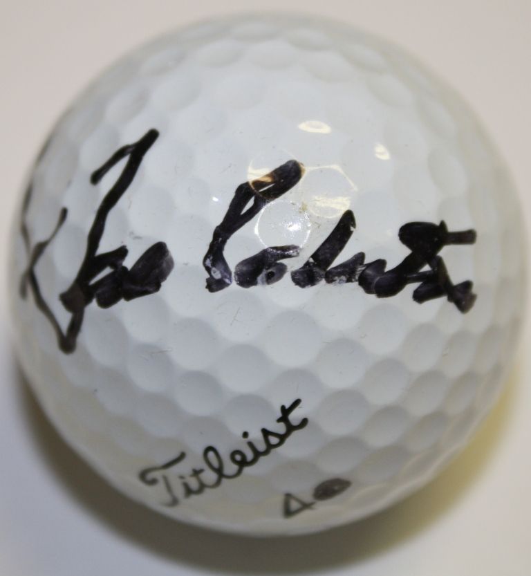 Lot Detail - Hall of Famer Seve Ballesteros Signed Personally Marked ...