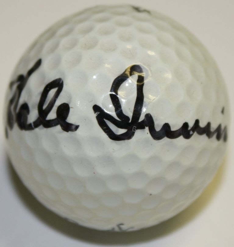 Lot Detail - Hall of Famer Hale Irwin Signed Personal (Titleist #8 ...