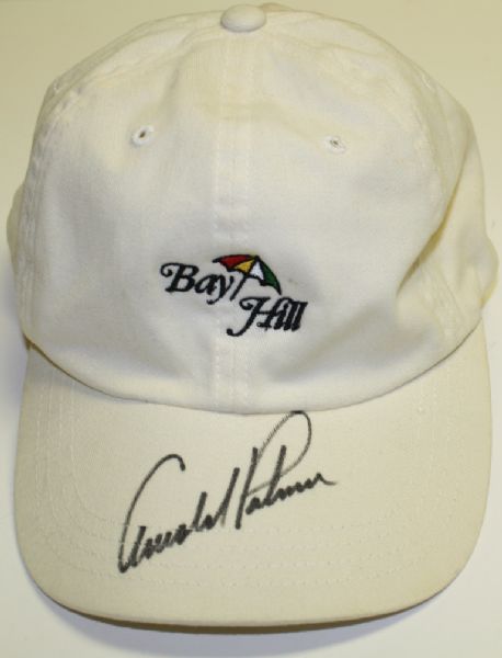 Arnold palmer signed store hat