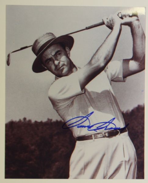 Sam Snead Signed 8x10 Photo - Swinging Club