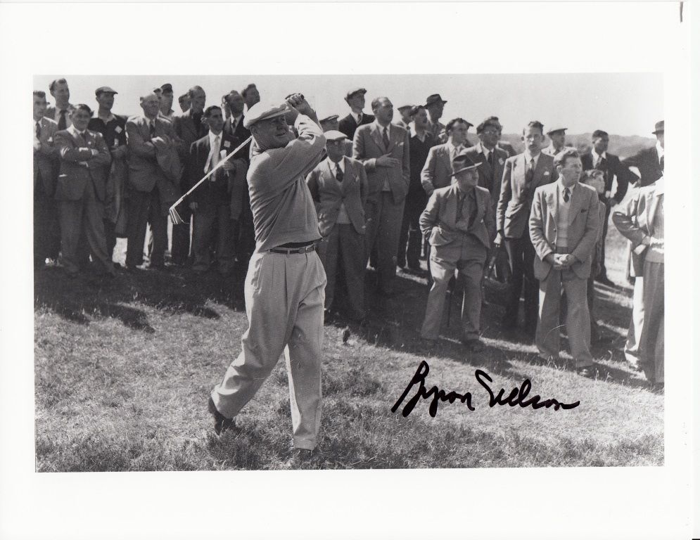 Lot Detail Byron Nelson Autographed 8x10 Photo