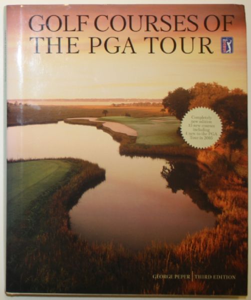 Golf Book - PGA Tour Golf Courses by George Peper