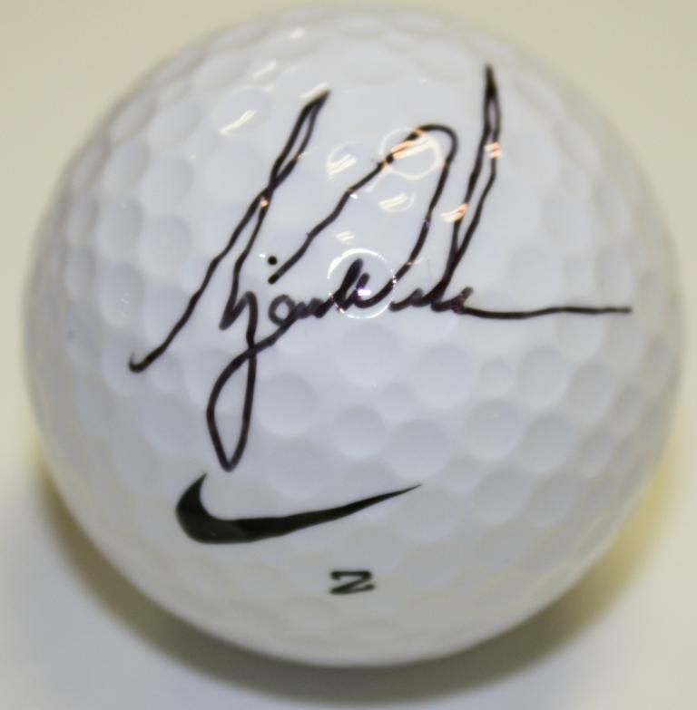 Lot Detail Tiger Woods Signed Nike Golf Ball With Full Jsa