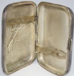 Sterling Silver Cigarette Case