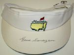 Gene Sarazen (D-99) Autographed Masters Undated Visor