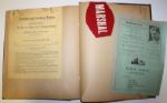 Felix Serafin's Scrapbook - 1939 & 1940 Anthracite Open including Pairing Sheets Both Years, Marshall Armband, and more