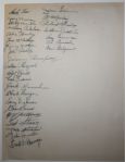 Three Autograph Pages (95 Sigs.) from 1940 Anthractite Open - Incl. Horton Smith, Ralph Guldahl and many other Major Champions