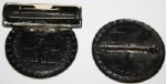 Two Badges For 1941 Texas Open (1)Contestants Badge #77 Felix Serafin (2) Guest Badge