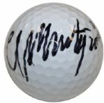 New Hall of Famer Colin Montgomerie Autographed Golf Ball-Seldom Seen Ryder Cupper