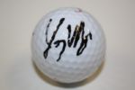 Masters Logo Golf Ball Signed by 1987 Champion Larry Mize