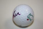 Masters Logo Golf Ball Signed by 1969 Champion George Archer (D-2005)