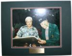 Herman Keiser Signed 8x10 Matted with 1946 Champion Nameplate