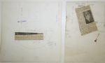 Lot of (2) Sam Snead Wire Photos-Reviews 3rd Round Card at Oakmont 1953 Open, With Trophy 1949 Western Open Win
