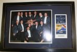 Framed 11x14 2008 Winning United States Ryder Cup Team - with Ticket to Event