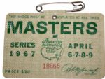 1967 Masters Badge
