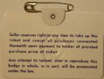1966 Masters Badge-Jack Nicklaus' 3rd Masters Win