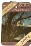 2004 Masters Badge-Phil Mickelson's First Masters Win