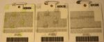 Lot of 3 Masters Badges: 2007, 2008, and 2011