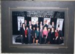 World Golf Hall of Famer George Bush Autographed 'First Tee' Staff Photo