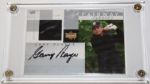 Gary Player 2002 Upper Deck Autographed 'Fairway Fabrics' Golf Card-With Swatch from Gary's Shirt