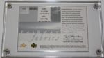 Gary Player 2002 Upper Deck Autographed 'Fairway Fabrics' Golf Card-With Swatch from Gary's Shirt