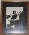 Framed Sam Snead Unsigned Photo - Sitting by Sand Trap