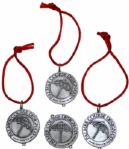 Lot of (4)Arnold Palmer Course Design Co. Umbrella Logo Christamas Ornaments-Corporate Gifts