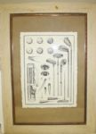 Framed Golf Club History Drawing - Gower