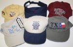 Lot of Fifteen: Golf Hats - Signed and Unsigned Hats