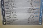 Framed 2000 Presidents Cup - Team Facsimile Autographs