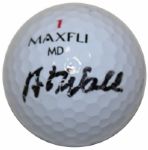 Art Wall Autographed Golf Ball JSA COA 