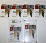 Lot of Six: Tiger Woods Challenge Cards