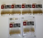 Lot of Six: Tiger Woods Challenge Cards