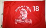 2004 US Open Red Golf Pin Flag - Shinnecock Hills