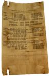 Bobby Jones and Charles Black JR.  Travel Itinerary to 1929 US Open at Pebble Beach W/Bobby Jones Handwriting) - 2 Pages