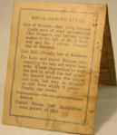 Peachtree Golf Letter, Scorecard, and Capital Country Club Scorecard