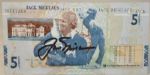 Jack Nicklaus Autographed 5lb Note with Note Jacket