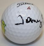 Tommy Aaron Autographed Masters Logo Golf Ball