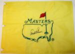 Arnold Palmer Autographed Undated Masters Flag