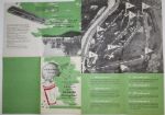 16 Page Foldout Pamphlet 1953 USGA Open-Hole by Hole Pictorial of Oakmont-Hogan Wins!