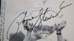 Payne Stewart Signed Copy of Wire Photo - 1989 PGA Championship at Kemper