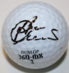 Ben Crenshaw Autographed Golf Ball - 2x Masters Champ