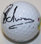 Charl Schwartzel Autographed Masters Logo Golf Ball