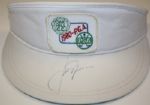 Jack Nicklaus Autographed Visor - 1980 PGA Championship at Oak Hill CC