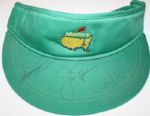 Jack Nicklaus, Fuzzy Zoeller, and Corey Pavin Autographed Green Masters Visor
