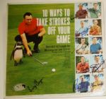 Ten Ways To Lower Score Record Signed by 9 Including Billy Casper, Ray Floyd, and Bob Goalby 