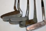 Lot of 8800 Series Putters: 8800, 8854, 8823, 8840, and Arnold Palmer Personal
