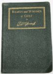 'Rights and Wrongs of Golf' by Robert T. Jones, Jr.