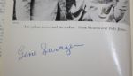 Gene Sarazen Autographed book 'Thirty Years of Championship Golf' by Gene Sarazen with Herbert Warren Wind